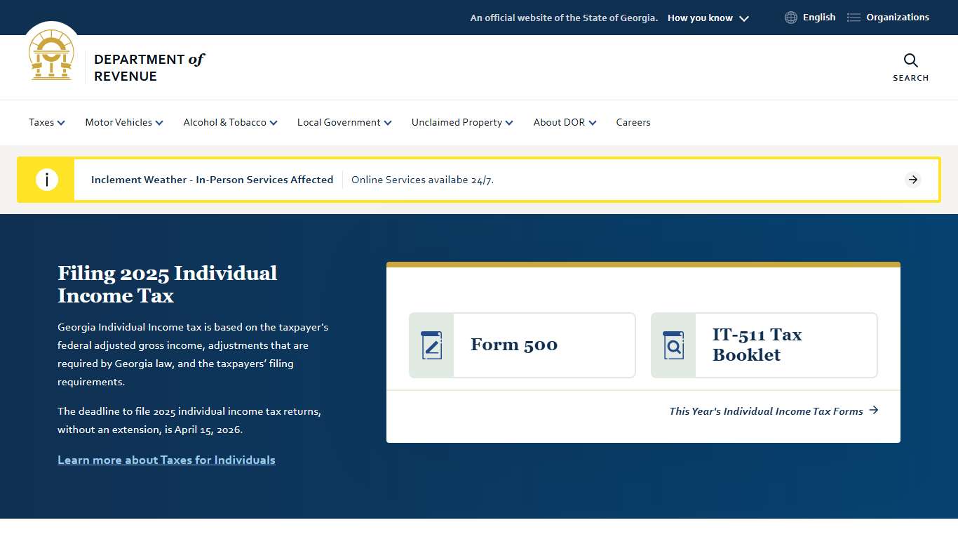 Department of Revenue